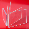 Transparent solid polycarbonate building wall panel